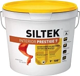 Краска Siltek Interior Prestige 7 шелковисто-матовая латексная краска, база А, 0,9л