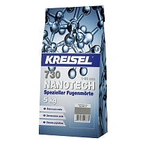 Затирка для швів Kreisel Fuga Nanotech 730 срібляста 4А, 5кг