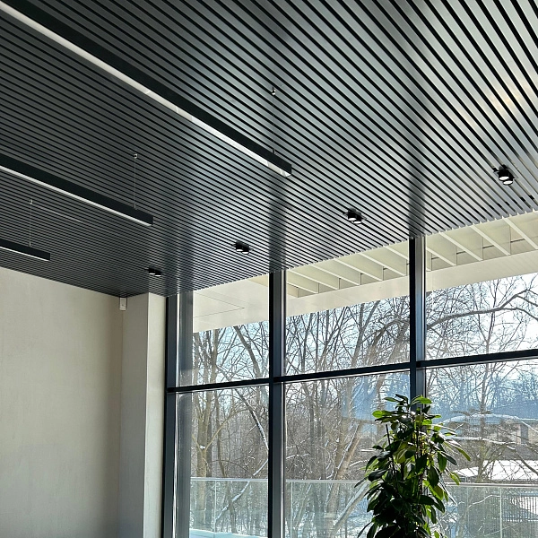 картинка Реечный подвесной потолок Alubest 35 мм (цена пог. м. рейки) 