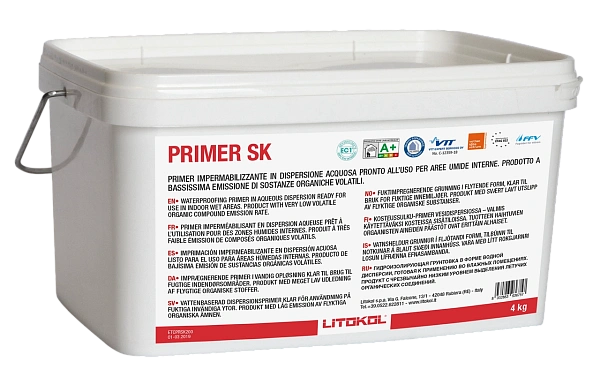картинка Грунтовка Primer SK гидроизоляционная, 4кг 