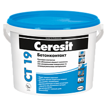 Грунтовка Ceresit CT 19 адгезионная (бетоноконтакт) 7,5кг