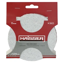 Круг шліфувальний самоклейний Haisser 125 мм k 60 (5315310)
