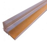 Профиль оконный без сетки ПВХ графит, 6мм 2,5м