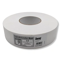 Бумажная лента для швов ГКП Fugendeckstreifen KURT (рул 25м) 99381