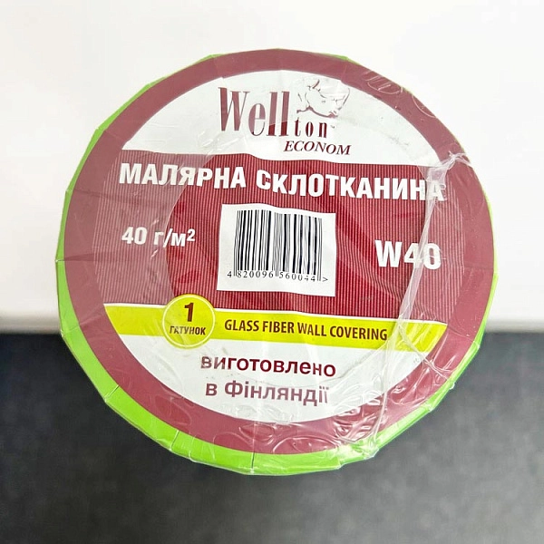 картинка Стеклохолст Welton Econom W40, 1х50м 