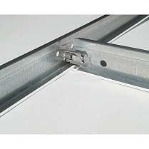 Т-профиль белый Alubest 1200/24, 1,2 м