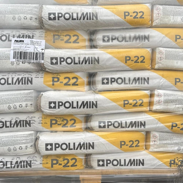 картинка Клей повышенной адгезии Polimin П-22 Мульти универсальный, 25кг 