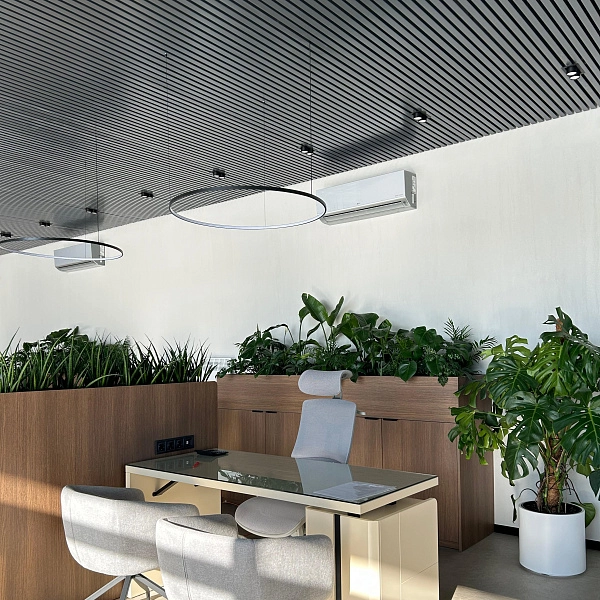 картинка Реечный подвесной потолок Alubest 35 мм (цена пог. м. рейки) 