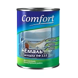 Емаль Комфорт ПФ-115 черная, 50кг