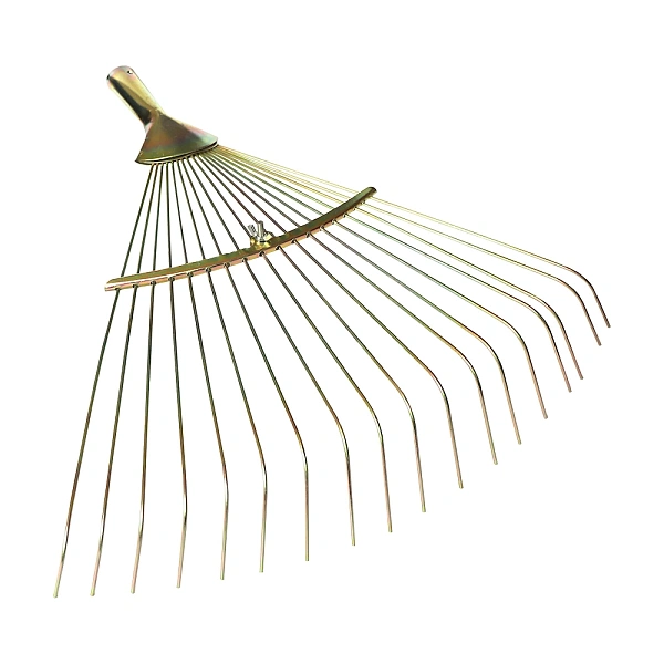 картинка Грабли веерные проволочные с черенком 18 зубьев, 200-460мм 70-814  картинка Грабли веерные проволочные с черенком 18 зубьев, 200-460мм 70-814