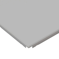 Потолок подвесной Alubest металл оцинк. серый Board 600х600мм