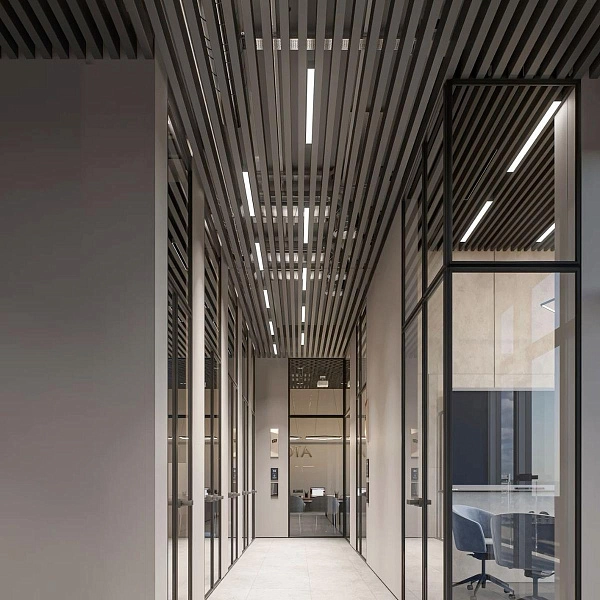 картинка Реечный подвесной потолок Alubest 50 мм (цена пог. м. рейки) 