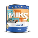 Эмаль Miks ПФ-115 черная матовая, 2,8 кг
