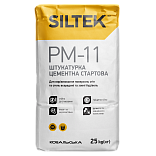 Штукатурка Siltek PM-11 цементная стартовая, 25 кг