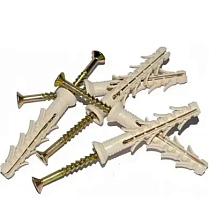Дюбель Strong 6х40 (гриб) быстрого монтажа (100шт) ПЭ