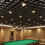 Подвесной потолок треугольный Алюбест Грильято 120х120 мм (цена за м2)