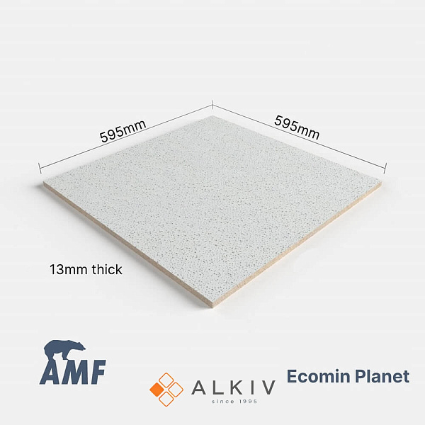 картинка Плита AMF Ecomin Planet Board KCS 600х600х13 мм 