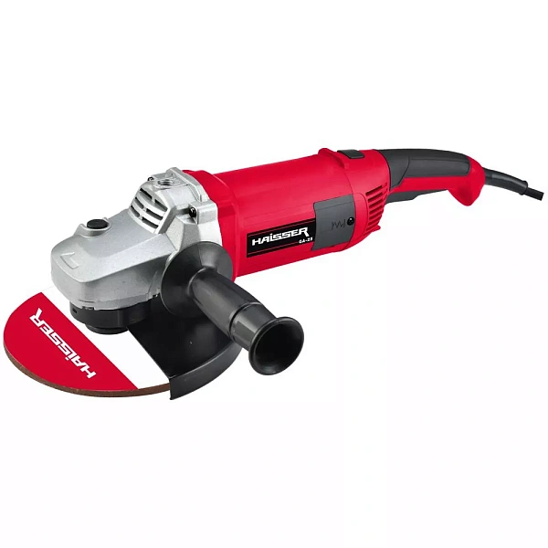 Фото Кутова шліфувальна машина HAISSER GA-25, 230мм, 2500W, поворотна ручка, плавний пуск (120229)