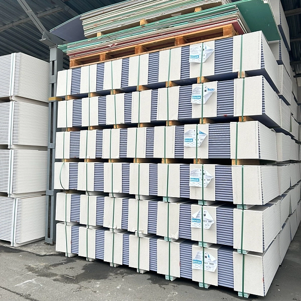 картинка Гипсокартон Knauf 12,5х1200х2000мм Титан картинка Гипсокартон Knauf 12,5х1200х2000мм Титан