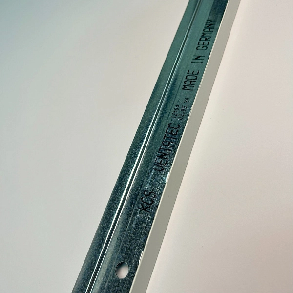 картинка AMF Ventatec T15 High Click профиль для потолка 38 мм, 3,6 м, белый 