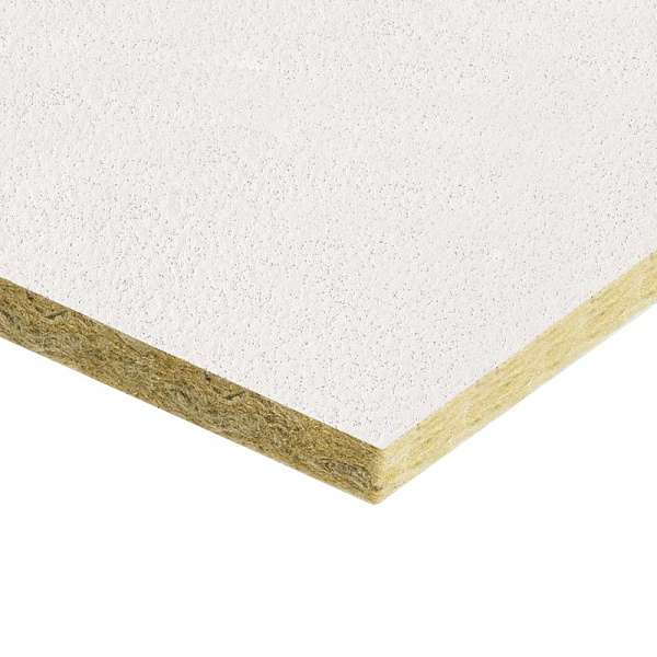 картинка Плита Rockfon Rockwool CleanSpace Essential A прямая белая 1200x600x12 мм 