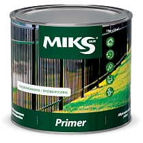 Ґрунтовка протикорозійна Miks сіра, 2.8 кг