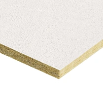 Плита Rockfon Rockwool CleanSpace Essential A прямая белая 1200x600x12 мм