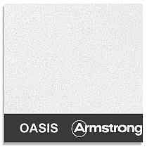 Потолок Armstrong подвесной Оasis board 600х600x17мм