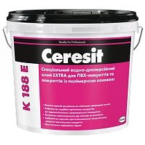 Клей для поліуретанових та гумових поверхонь Ceresit K 188E, 12кг