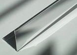 Уголок Alubest Стандарт для потолка 24мм, 3м, супер-хром