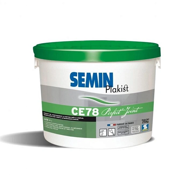 картинка Шпаклевка готовая Semin Plakist СЕ-78 Perfect JOINT, 25кг 