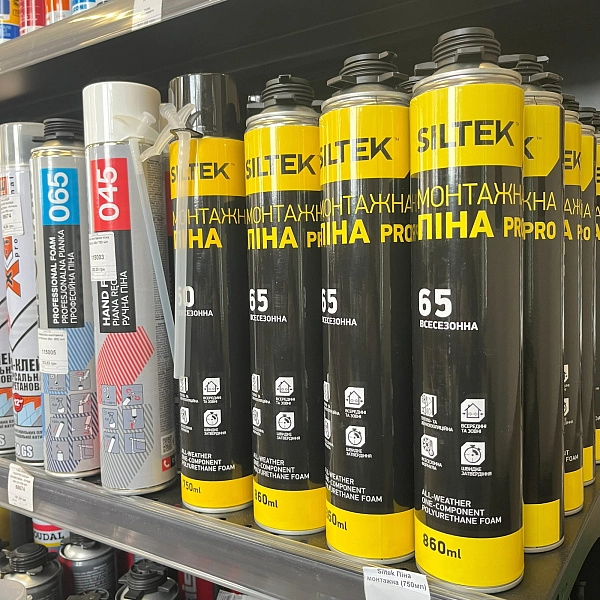 картинка Монтажная пена Siltek, 750 мл картинка Монтажная пена Siltek, 750 мл