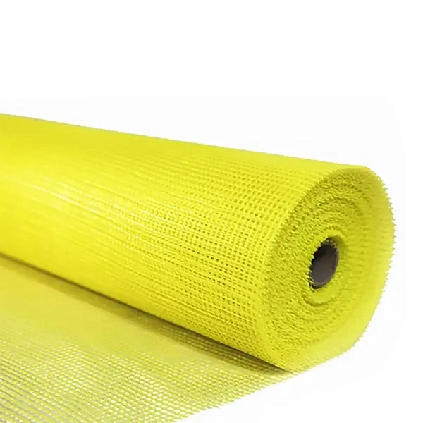 Фото Склосітка штукатурна лугостійка Works Premium 160гр/м2 4x4 жовта (рулон 50 кв.м) 10344