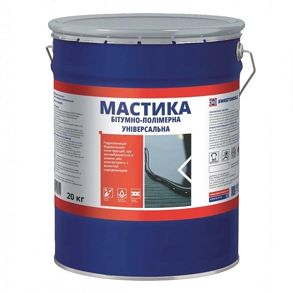 картинка Мастика битумно-полимерная Sweetondale, 20 кг картинка Мастика битумно-полимерная Sweetondale, 20 кг