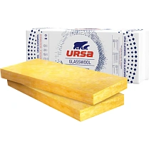 Мінеральна вата (скловата) URSA Silentio 37 50x600x1250/24/20 PAL (18 м2 в уп.)