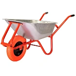 Тачка садовая Kvitka Expert (100 л, 180 кг, ПУ 4x8) (110-4009)