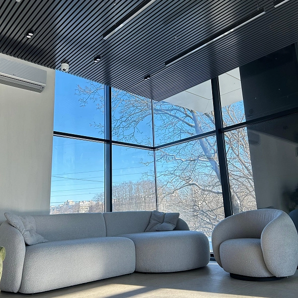 картинка Реечный подвесной потолок Alubest 35 мм (цена пог. м. рейки) 