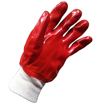 Перчатки рабочие Werk (WE2111) 39382, 10, с покрытием ПВХ, маслобензостойкие, трикотажный манжет