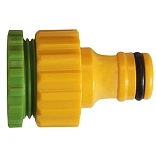Универсальный пластиковый переходник, внутренняя резьба, 1/2–3/4", Verano 72-115