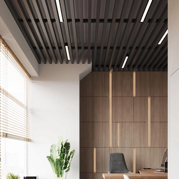 картинка Реечный подвесной потолок Alubest 50х50 мм (цена за м2) 