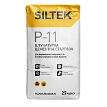 Штукатурка Siltek P-11 цементная стартовая, 25 кг