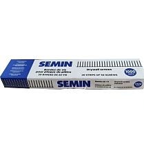Саморізи по металу на стрічці Semin 3,5x25 мм, 50 шт./стрічка, 1000 шт.