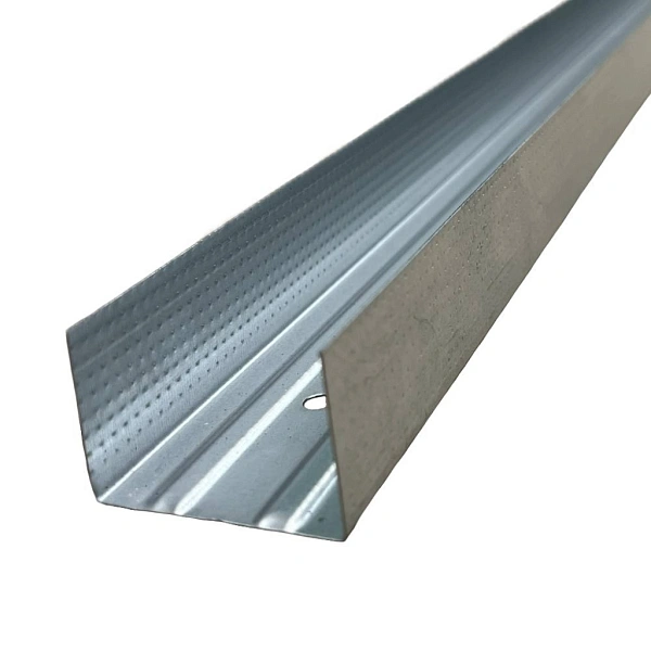 Зображення Профіль для гіпсокартону СП UW-50 = 4 м (0,55 мм) ГОСТ Фото Профіль для гіпсокартону СП UW-50 = 4 м (0,55 мм) ГОСТ