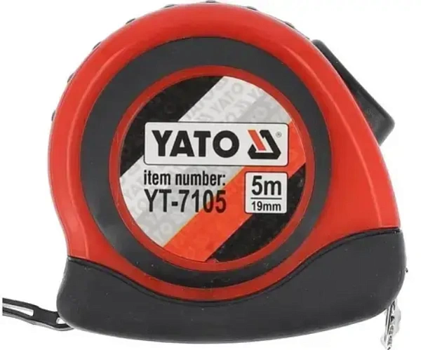 картинка Рулетка Yato YT-7105 5м 19 мм (YT-7105) 
