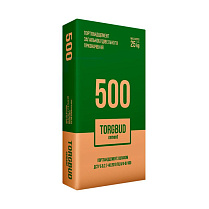 Цемент Torgbud М-500 ПЦ II А-Ш зелений, 25 кг