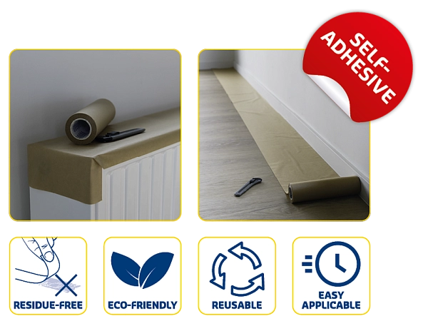 картинка Бумага защитная HPX Sticky Cover Paper 296мм, 30м (CP3030) 