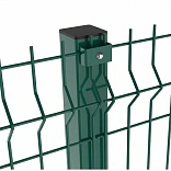 Стовп для сітки огорожі 60x40 мм, 1,5 м