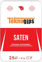 Шпаклевка гипсовая Tekno gips (saten), 25 кг