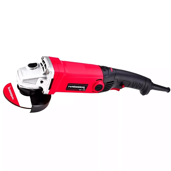 картинка Угловая шлифмашина HAISSER GA-12S,125мм, 1200W, рег.оборотов, длинная база (120225) 
