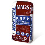 Смесь Kreisel EXPERT ММ25 (125) для кладки газоблока, 25кг